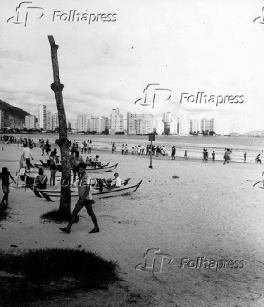 Praia em Santos