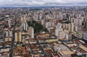 Vista area da cidade de Ribeiro Preto