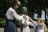 Ukrainian traditional Vyshyvanka Day in Kyiv