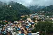 Flooding in Thailand following the impact of Typhoon Yagi