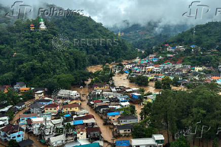 Flooding in Thailand following the impact of Typhoon Yagi