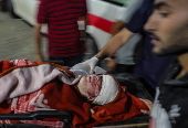 Several Palestinians killed in Israeli airstrike in central Gaza