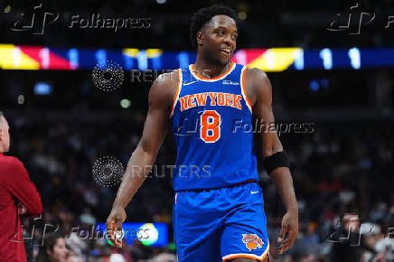 NBA: New York Knicks at Denver Nuggets