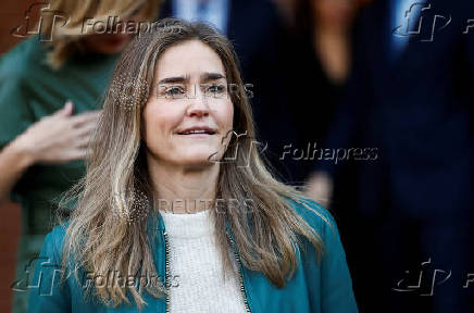 Spain's Energy and Environment Minister Aagesen attends her first cabinet meeting