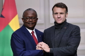 President of Guinea-Bissau Umaro Sissoco Embalo visits France