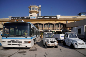 First flight to Aleppo International Airport after the ousting of Syria's Bashar al-Assad