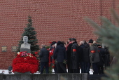 Soviet leader Joseph Stalin's birthday celebrations in Moscow