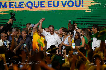 Bolsonaro participa do encontro nacional do PL em Braslia