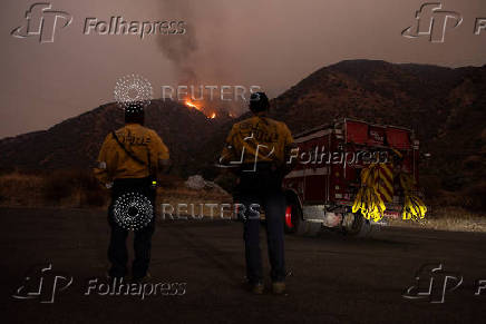 Line Fire in San Bernardino County