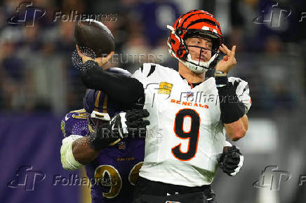 NFL: Cincinnati Bengals at Baltimore Ravens