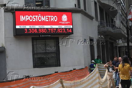 Viso do Impostmetro da Associao Comercial de SP