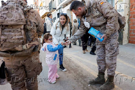 Christmas celebrations in Paiporta after floods