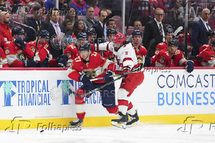 NHL: Carolina Hurricanes at Florida Panthers