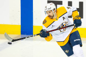 NHL: Nashville Predators at Calgary Flames