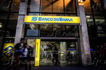 Fachada do Banco do Brasil, na Avenida Paulista, no centro de So Paulo