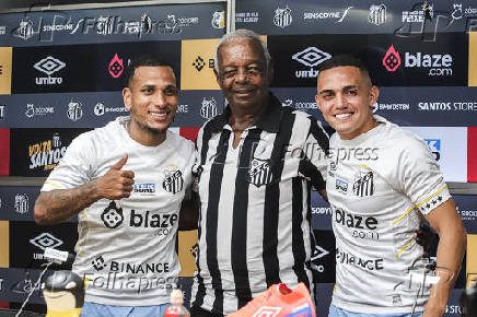 Folhapress Fotos Santos Apresentacao Otero E Marcelinho