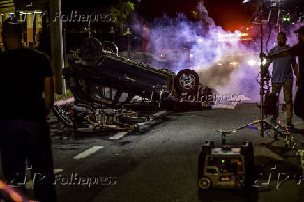 Captao de imagens de um acidente de trnsito em SJC