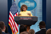 White House Press Secretary Karine Jean-Pierre Holds a Press Briefing at the White House