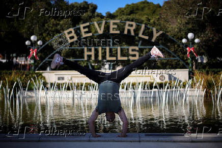 Tourists in Beverly Hills