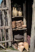 Produo de peas de cermica artesanal no distrito de Maragogipinho