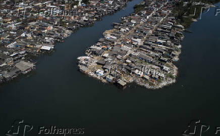 Dique Vila Gilda, a maior favela sobre palafitas do Brasil