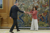 El rey recibe a la presidenta del Consejo de Estado