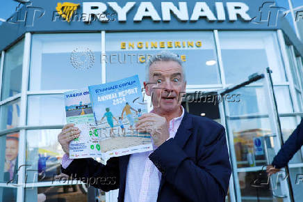 Ryanair's annual general meeting in Dublin