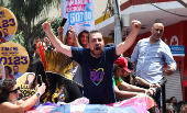 ltimo ato de campanha do candidato Guilherme Boulos (PSOL) na Avenida Paulista