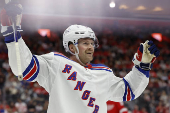 NHL: New York Rangers at Detroit Red Wings