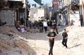 Aftermath of Israeli military's raid in in Tulkarem, West Bank