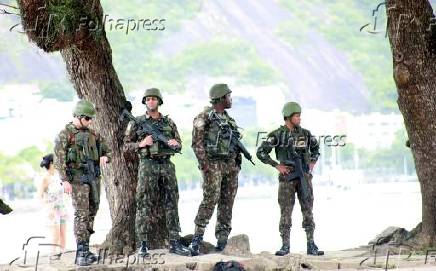 Segurana para o G20 na zona sul do Rio de Janeiro