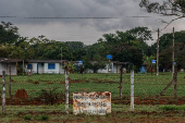 rea da Marinha de 6.000 hectares no Distrito Federal com pequena vila de militares