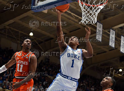 NCAA Basketball: Miami (FL) at Duke