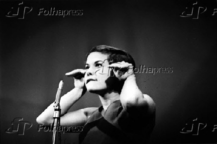 A cantora Elis Regina. (16.05.1967.