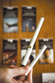 Cigarro eletrnico  comparado ao tradicional