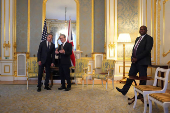 US Secretary Of State Meets The UK Prime Minister