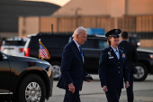 US President Joe Biden departs for Nantucket.