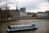 The Notre-Dame de Paris cathedral before its reopening