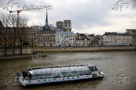 The Notre-Dame de Paris cathedral before its reopening