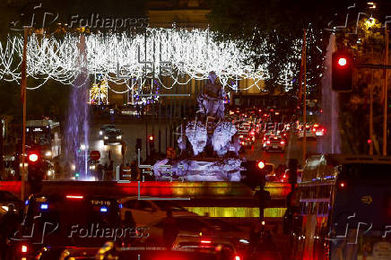 Encendido de las luces de Navidad en Madrid