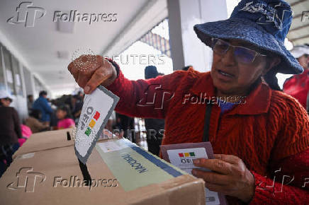 Bolivia holds judicial elections, in La Paz