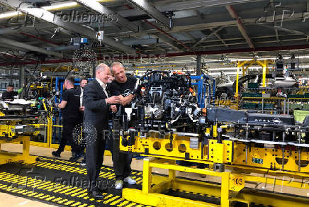 FILE PHOTO: Chancellor Scholz attends 125th anniversary celebrations of car maker Opel in Ruesselsheim