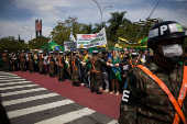 Manifestao em apoio ao presidente Jair Bolsonaro