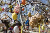 Easter egg park in Tapolca