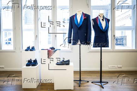 Berluti unveils outfits for French athletes at Olympic Opening ceremony