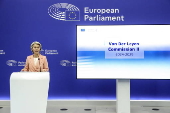 President of the European Commission presents her new College of Commissioners