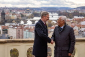 European Council President-elect Antonio Costa visits Prague