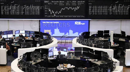 German share price index DAX graph is pictured at the stock exchange in Frankfurt