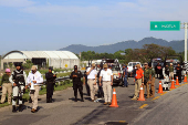 La caravana migrante denuncia un cerco policial en el sur de Mxico