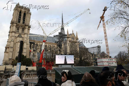 Paris Notre-Dame Cathedral re-opens, five and a half years after a devastating fire